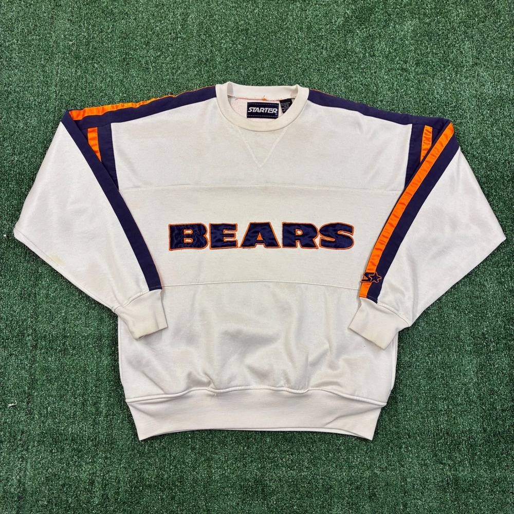 Vintage 90s Starter Embroidered Chicago Bears Sweatshirt Crewneck